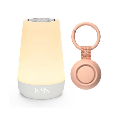 Hatch Baby Sleep Bundle: Home & Travel Sound Machines Includes Rest 2nd Gen and Portable Rest Go (Peach)