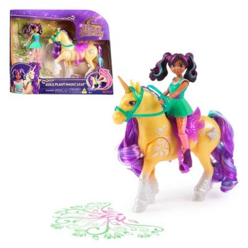 Unicorn Academy Ava & Plant Magic Leaf Small Doll