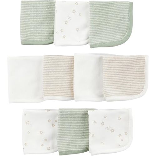 Simple Joys by Carter's Unisex Babies' Washcloth Set, Pack of 10