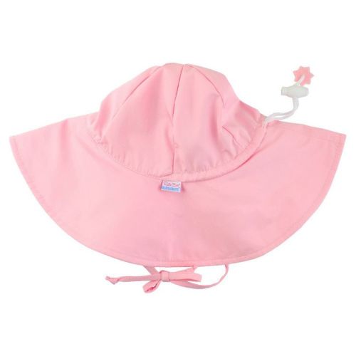 RuffleButts Gender Inclusive Sun Protective Hat - Neon Orange - 2-4T