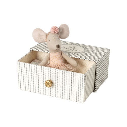 Maileg Dance Mouse in Daybed, Little Sister