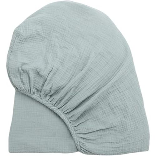 Synrroe Muslin Crib Sheets Premium 100% Cotton - Ultra Soft Baby Bedding 52"x28" - Breathable Nursery Sheet for Newborn & Infant