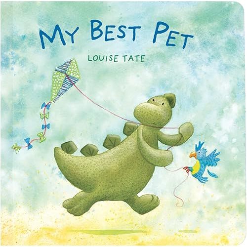 My Best Pet: A Baby Board Book by Jellycat | Children's Book | Baby Gift
