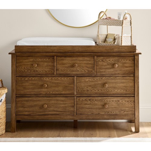 Kendall 7-Drawer Dresser & Topper Set (55w x 19d")