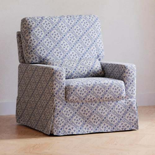 Sarah Flint x Namesake Crawford Swivel Glider in Eco-Performance Fabric | Water Repellent & Stain Resistant