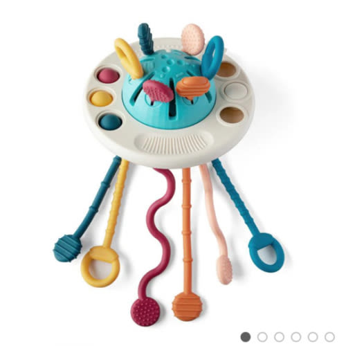 UFO Silicone Pulling Toy