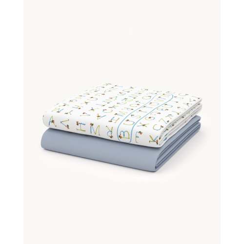 Lowly Worm Word Search Crib Sheet Set | Richard Scarry x Nestig