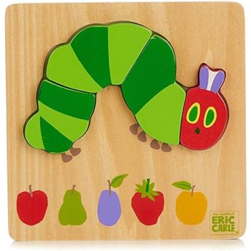 KIDS PREFERRED World of Eric Carle, The Very Hungry Caterpillar and Friends Caterpillar Puzzle