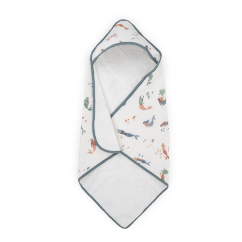 Infant Hooded Towel - Mermaids