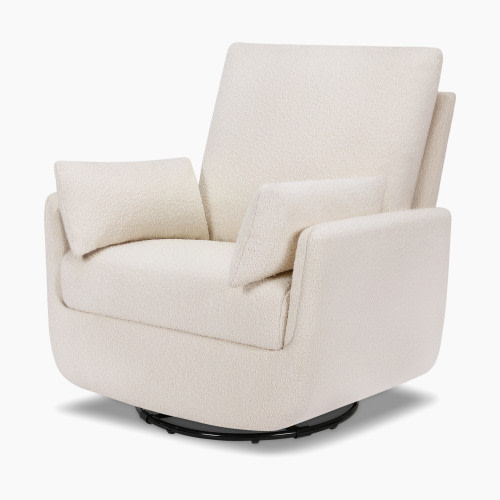 daVinci Juno Swivel Glider - Ivory Boucle