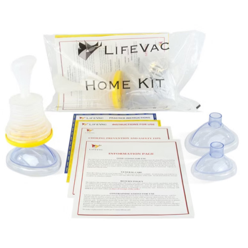 LifeVac Home Kit - Toddler and Adult Choking Rescue Device