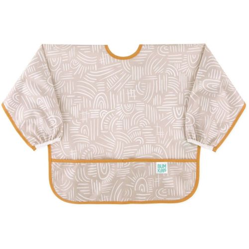 Bumkins Longsleeve Bibs (Color: Tan)