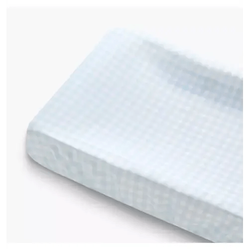 Brands We Love Picnic Gingham Changing Pad Cover- Blue by Janie and Jack