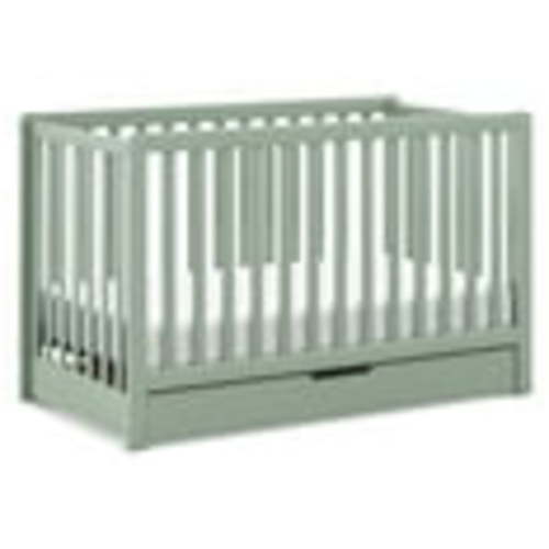 Carter's By DaVinci Colby 4-in-1 Convertible Crib w/ Trundle Drawer in Light Sage