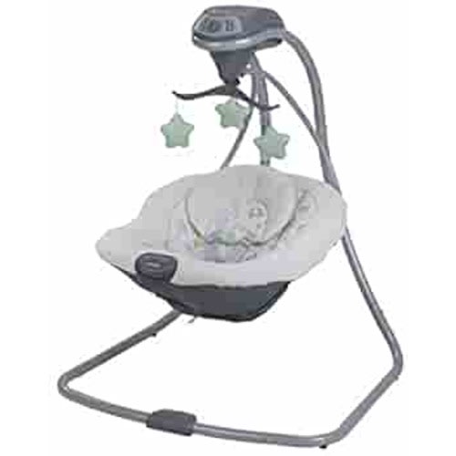 Graco Simple Sway Baby Swing, Sketch Safari