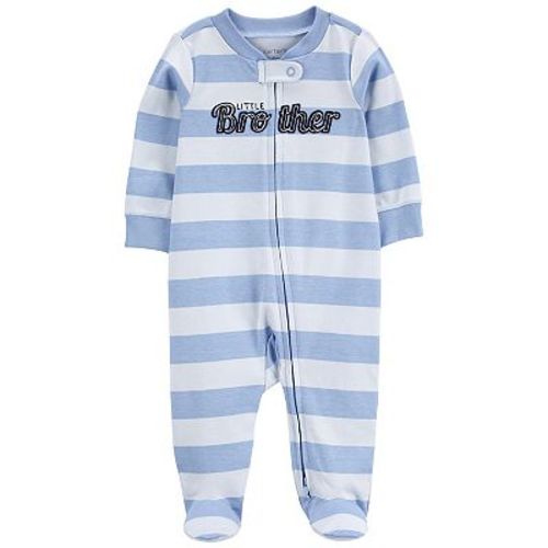 Baby Boy Carter's Little Brother 2-Way Zip Cotton Sleep & Play