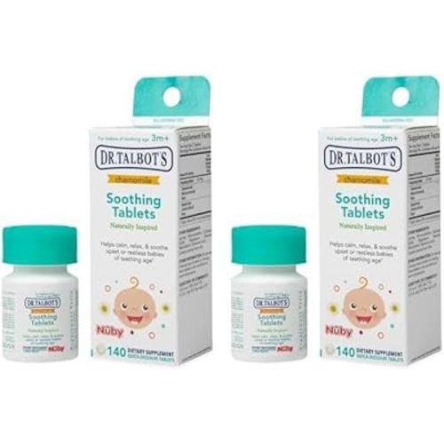 Dr. Talbot's Chamomile Soothing Tablets, Quick Dissolve, 140 Count (Pack of 2)
