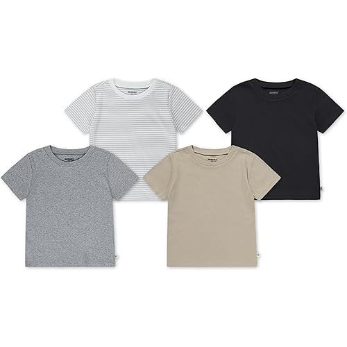 Huggies Unisex-Baby 4-Pack Basic T-Shirt