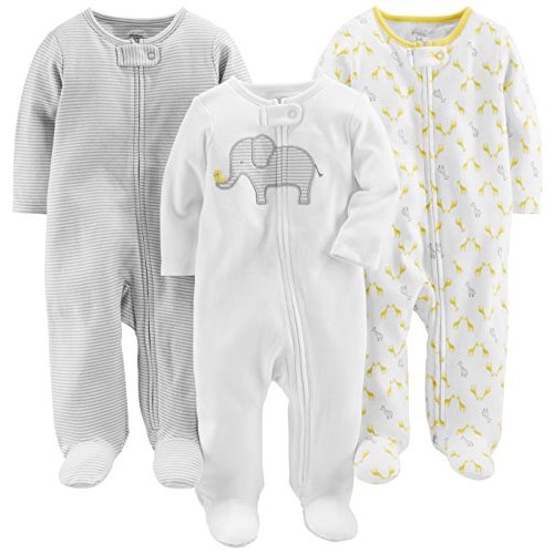 Simple Joys by Carter's Baby 3-Pack Neutral Sleep and Play