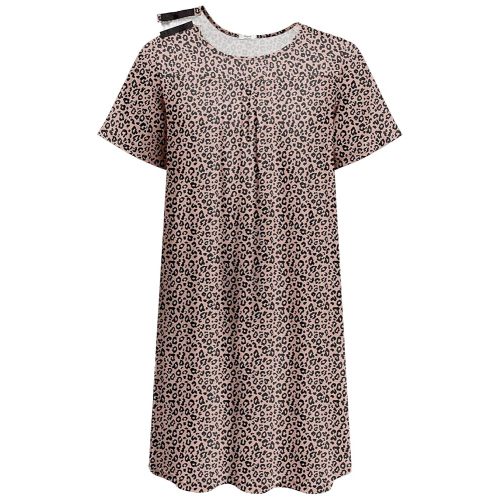 Deyeek Hospital Gowns for Women Open Back Nightgowns Post Surgery Tear Away Snap Dresses Soft Adaptive Nursing Clothing