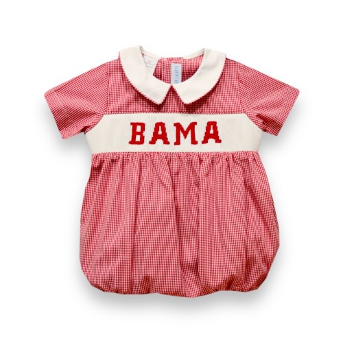 Vive La Fete Alabama Smocked Boy Bubble - Ruffle Me This