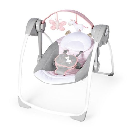 Ingenuity Comfort 2 Go Compact Portable Baby Swing with Music
