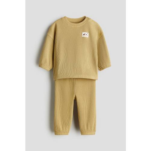 2-PIECE WAFFLED COTTON SET