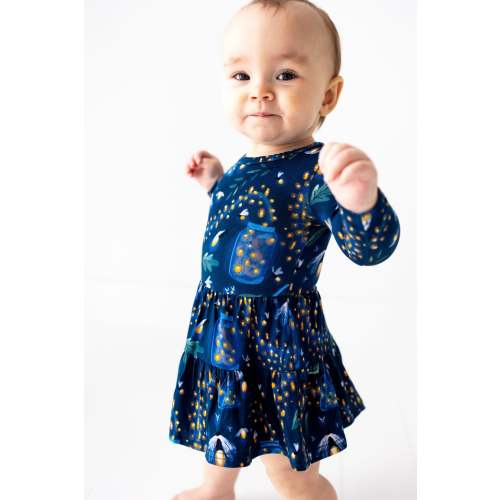 The Sleepy Sloth BODYSUIT TWIRL DRESS - GLOW WITH THE FLOW - BODYSUIT TWIRL DRESS - GLOW WITH THE FLOW