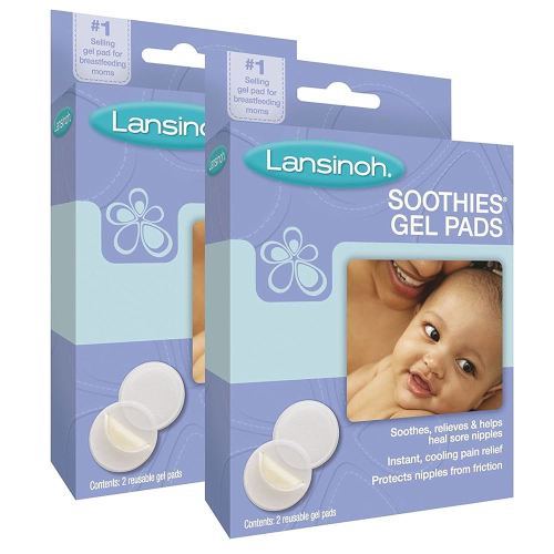 Lansinoh Soothies Gel Pads (2 Pack,2 Ct. Each)