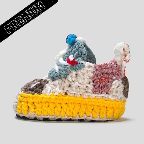 Baby Crochet T.Scott Cactus (Soft felt non-slip bottom & Shoe Box) – ItzzyBitzzy