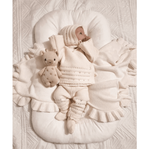 Bring Me Home Chunky Knit Bundle - Cream NB