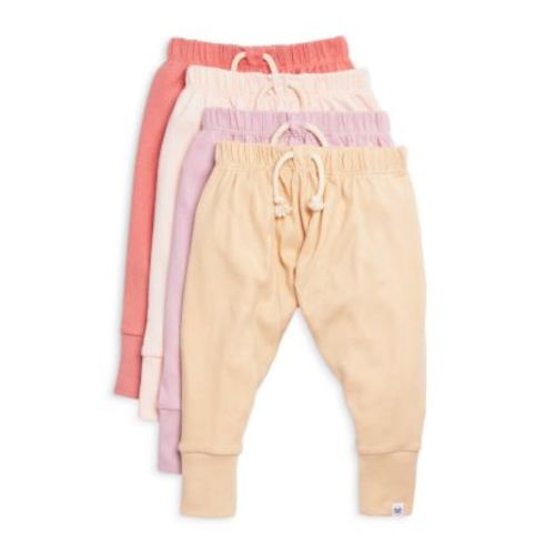 Girls' 4 Pack Jogger Pants - Baby 3-6