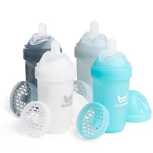  Tommee Tippee Advanced Anti-Colic Baby Bottle, Heat Sensing  Technology, Breast-like Nipple, BPA-Free,9 Ounce (Pack of 2) : Baby Food  Mills : Baby