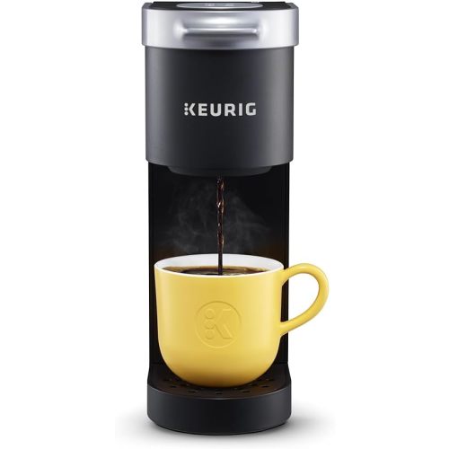 Keurig K-Mini Single Serve K-Cup Pod Coffee Maker, 6 to 12oz Brew size, with Cord Storage, Perfect for Small Spaces, Black