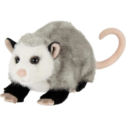 Bearington Collection Harry Plush Opossum Stuffed Animal, 9 Inch