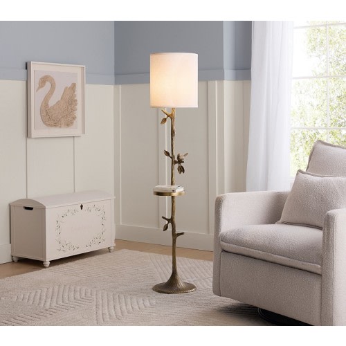 Sculpted Bird Floor Lamp (60")