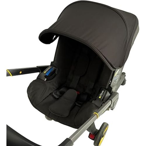 Compatible with Doona Car Seat Cover - 3-in-1 Canopy Replacement Stroller Accessories for Baby Newborn