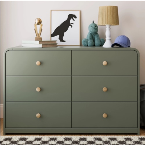 Storkcraft Next Santos 6 Drawer Double Dresser
