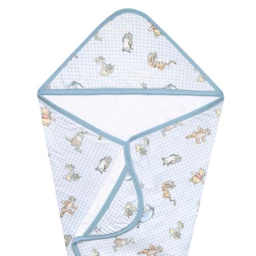 Premium Baby Knit Hooded Towel - Winnie the Pooh and Friends