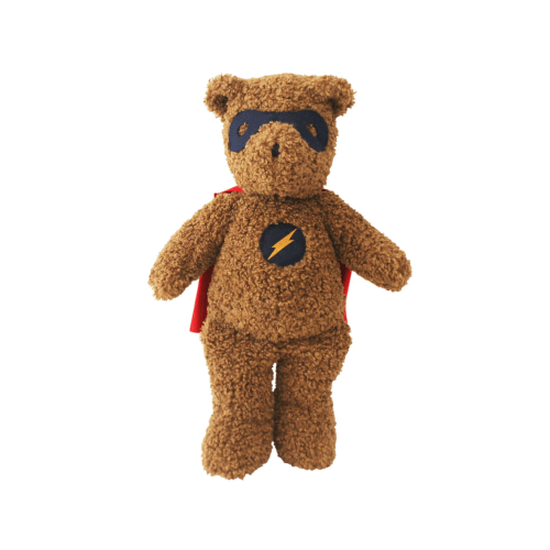 Baby Superhero Ted | Soft sherpa