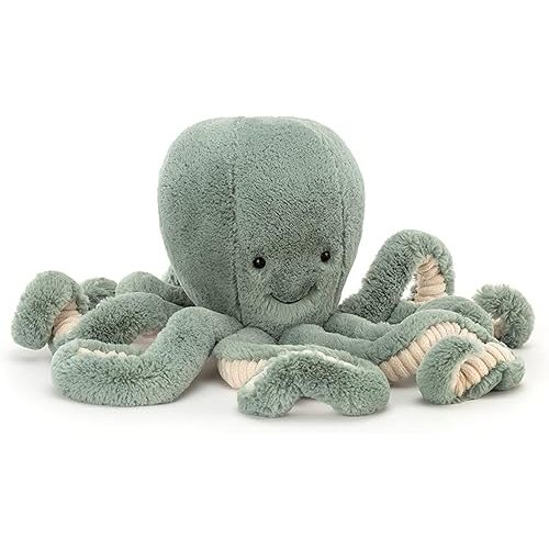 Jellycat Odyssey Octopus Stuffed Animal, Large 18.5 inches - Ocean and Sea Plush Toy - Classic Children's Gift