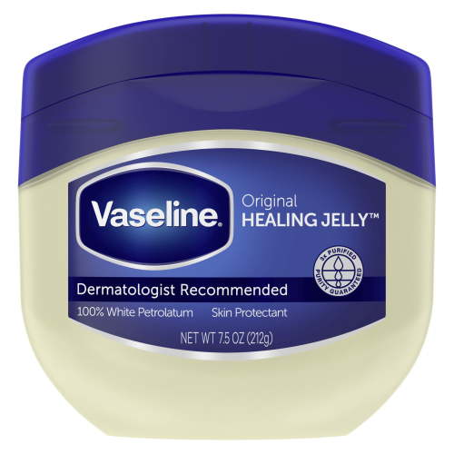 Vaseline Original Healing Jelly for Extra Dry, Cracked Skin & Eczema, Hypoallergenic, 7.5 oz