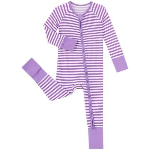 Viscose from Bamboo Pajamas Baby Footless Romper - Baby Infant Boys Girls One Piece Jumpsuits