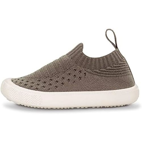 JAN & JUL Slip-on Kids Knit Shoes, Breathable Machine Washable Sneakers