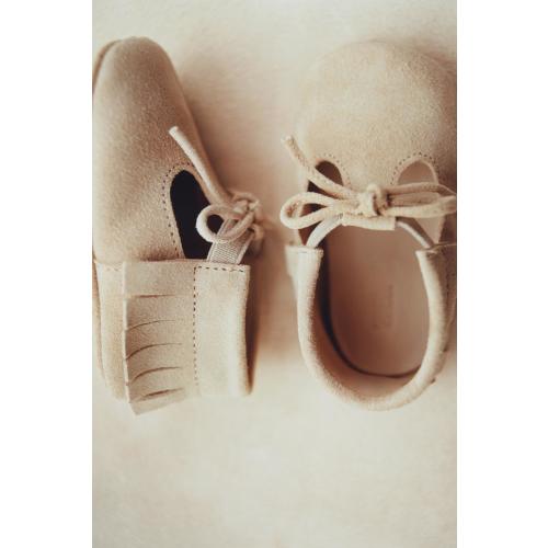 LEATHER BALLET FLATS - Pink | ZARA United States