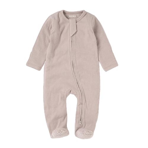 BOKI Organic Cotton 2-way Zipsuit | Oatmeal | Shop Today. Get it Tomorrow! | takealot.com