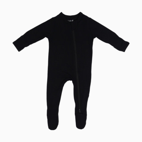 Kyte Baby Zipper Footie - Midnight, Newborn