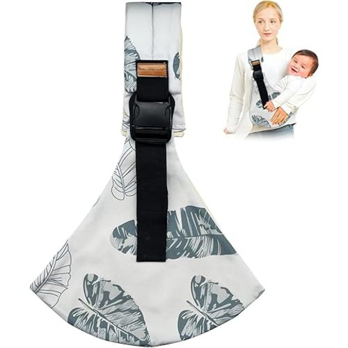 Baby Sling Carrier,Toddler Carrier, 2025 New Baby Sling,Portable and Lightweight Sling,Non-Slip Hip Seat Carrying 10-30lbs(Leaf)