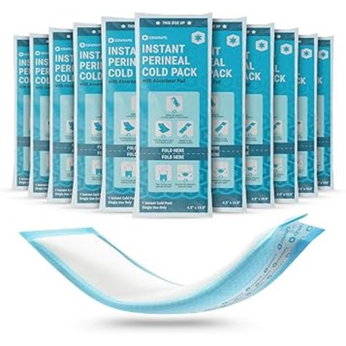 ICEWRAPS Instant Postpartum Pads For Women After Birth - Perineal Ice Packs For Postpartum Care - 12 Individually Wrapped Postpartum Ice Packs For Your Postpartum Essentials Kit