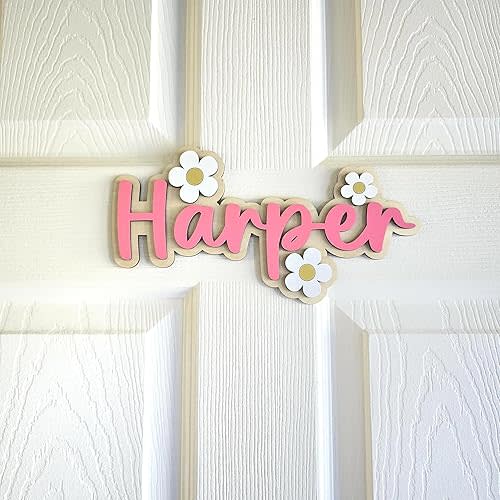 Daisy Personalized Name Sign for Nursery